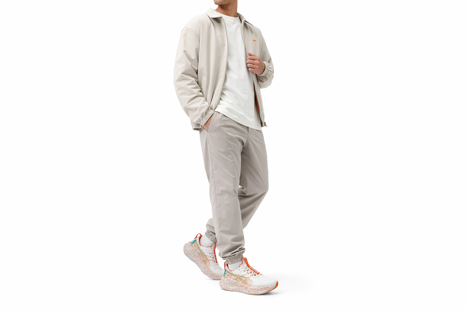 Order ASICS GEL-NIMBUS 28 Tokyo Running Shoes White/Apricot Crush 1013A207-100