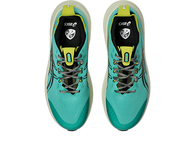 Details for 亚瑟士 GEL-NIMBUS 28 TR 跑鞋 翡翠绿/黑 1011C216-300