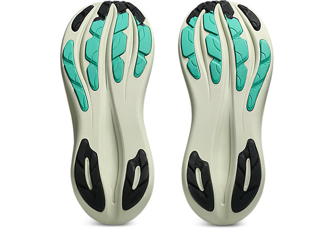 Sizing 亚瑟士 GEL-NIMBUS 28 TR 跑鞋 翡翠绿/黑 1011C216-300