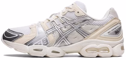 ASICS Gel-Nimbus 9 'Wind And Sea White Silver' 1201A801-100 ASICS Gel-Nimbus 9 'Wind And Sea White Silver' 1201A801-100