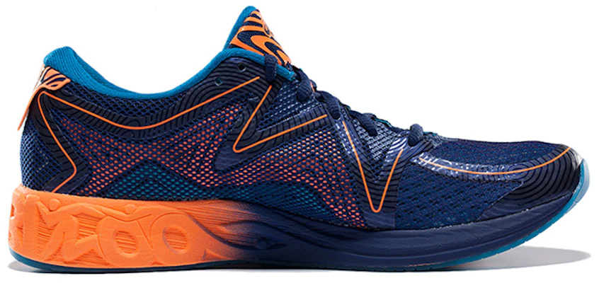 ASICS Gel-Noosa FF Sneakers ''Donkerblauw Oranje'' T722N-4930 Order ASICS Gel-Noosa FF Sneakers ''Donkerblauw Oranje'' T722N-4930