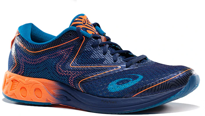 ASICS Gel-Noosa FF Sneakers ''Donkerblauw Oranje'' T722N-4930 Shop ASICS Gel-Noosa FF Sneakers ''Donkerblauw Oranje'' T722N-4930