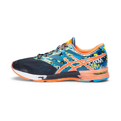 ASICS Gel-Noosa Tri 10 'Black Blue Orange Patchwork'