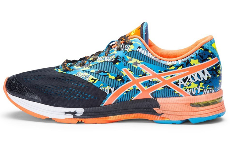 ASICS Gel-Noosa Tri 10 'Black Blue Orange Patchwork' T530N-9030