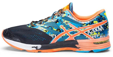 ASICS Gel-Noosa Tri 10 'Black Blue Orange Patchwork' T530N-9030 ASICS Gel-Noosa Tri 10 'Black Blue Orange Patchwork' T530N-9030