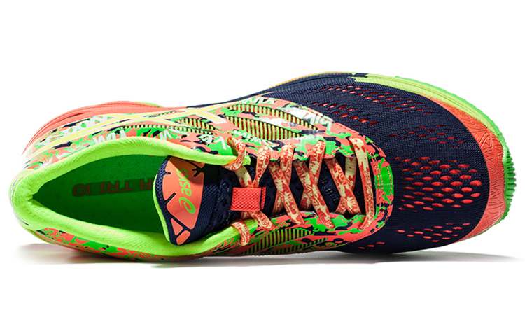 Shop アシックス ゲルヌーサトライ10 イエローブルー T530N-4906