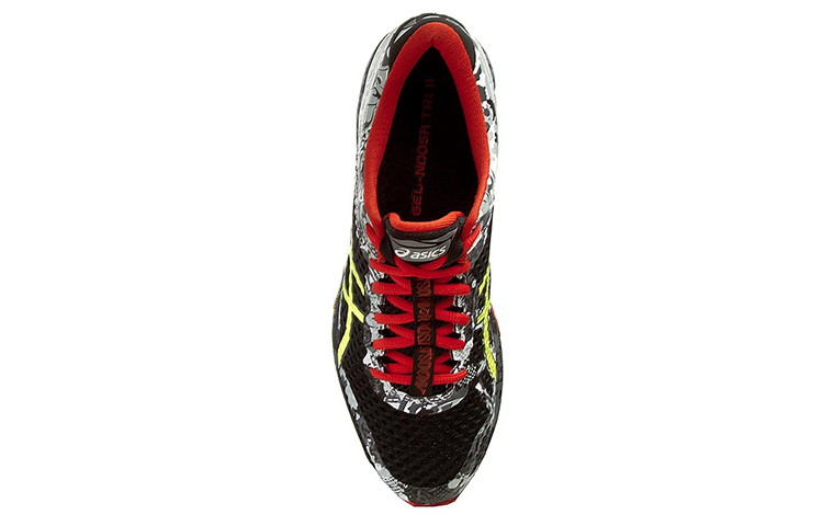 Lookbook ASICS Gel-Noosa Tri 11 ''Zwart Rood'' T626N-9007