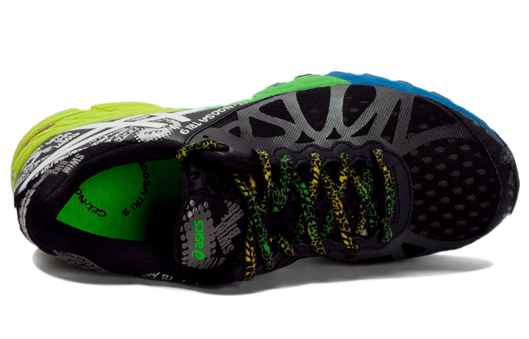 Lookbook ASICS Gel-Noosa Tri 9 ''Schwarz Weiß'' T408N-9001