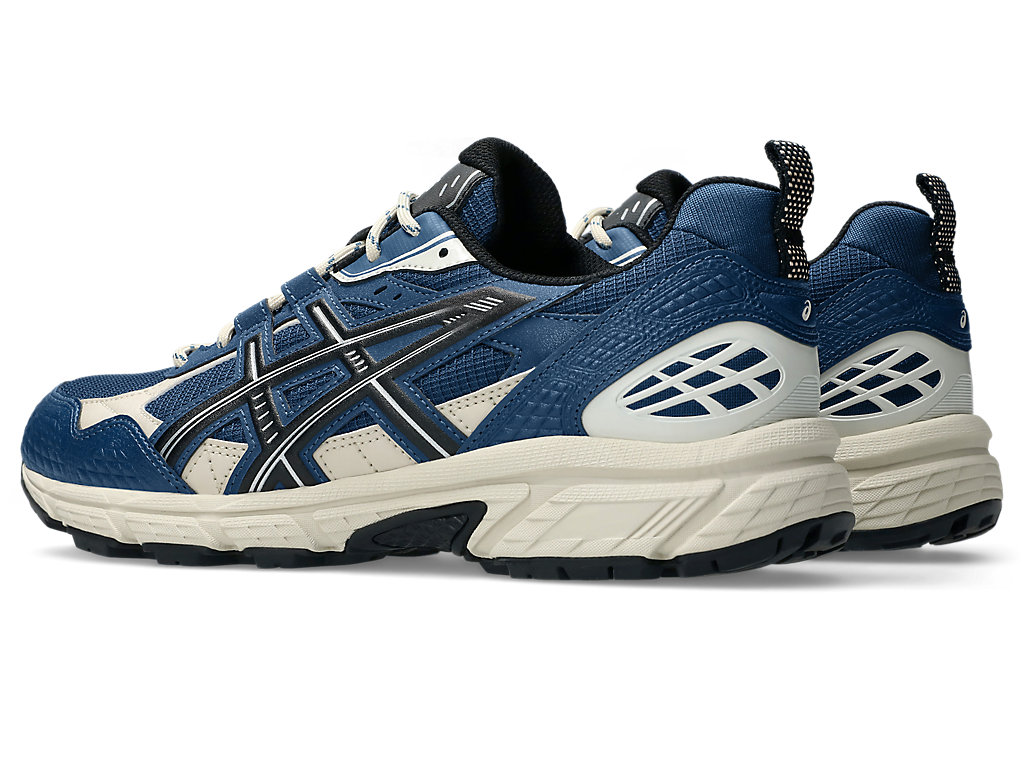 Lookbook 亚瑟士 GEL-NUNOBIKI RGD 跑鞋 独立蓝/黑色 1203A754-400