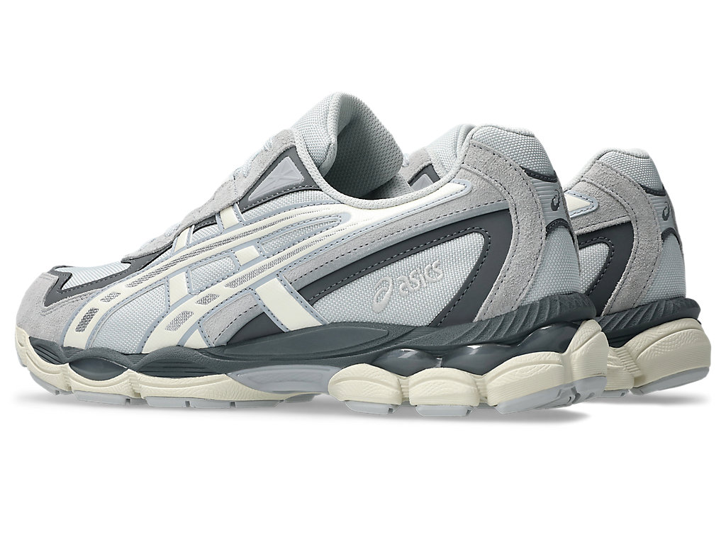 Lookbook ASICS GEL-NYC 2055 Sneakers Glacier Grey/Cream Abu-Abu Gletser/Krim. 1203A755-020
