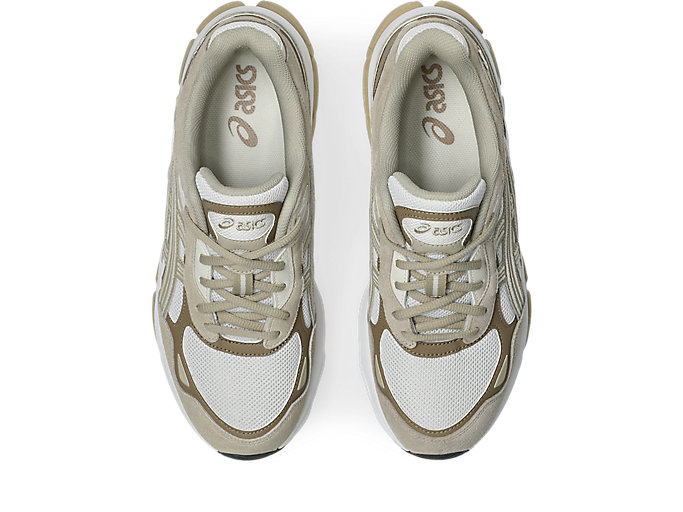 Sizing ASICS GEL-NYC 2.0 Chaussures de Course Blanc/Gris Plume 1203A895-102