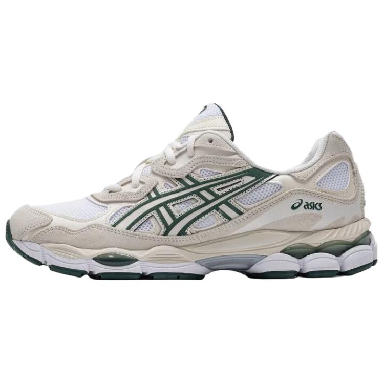 ASICS GEL-NYC Beige Green Comfortable Lightweight Breathable Running Shoes 1203A383-750