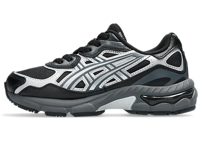 Cheap ASICS GEL-NYC PS 兒童運動鞋 黑色/Carrier Grey 1204A192-001