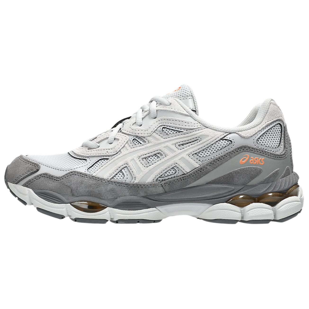 ASICS GEL-NYC Retro Breathable Casual Running Shoes Grey 1203A383-026