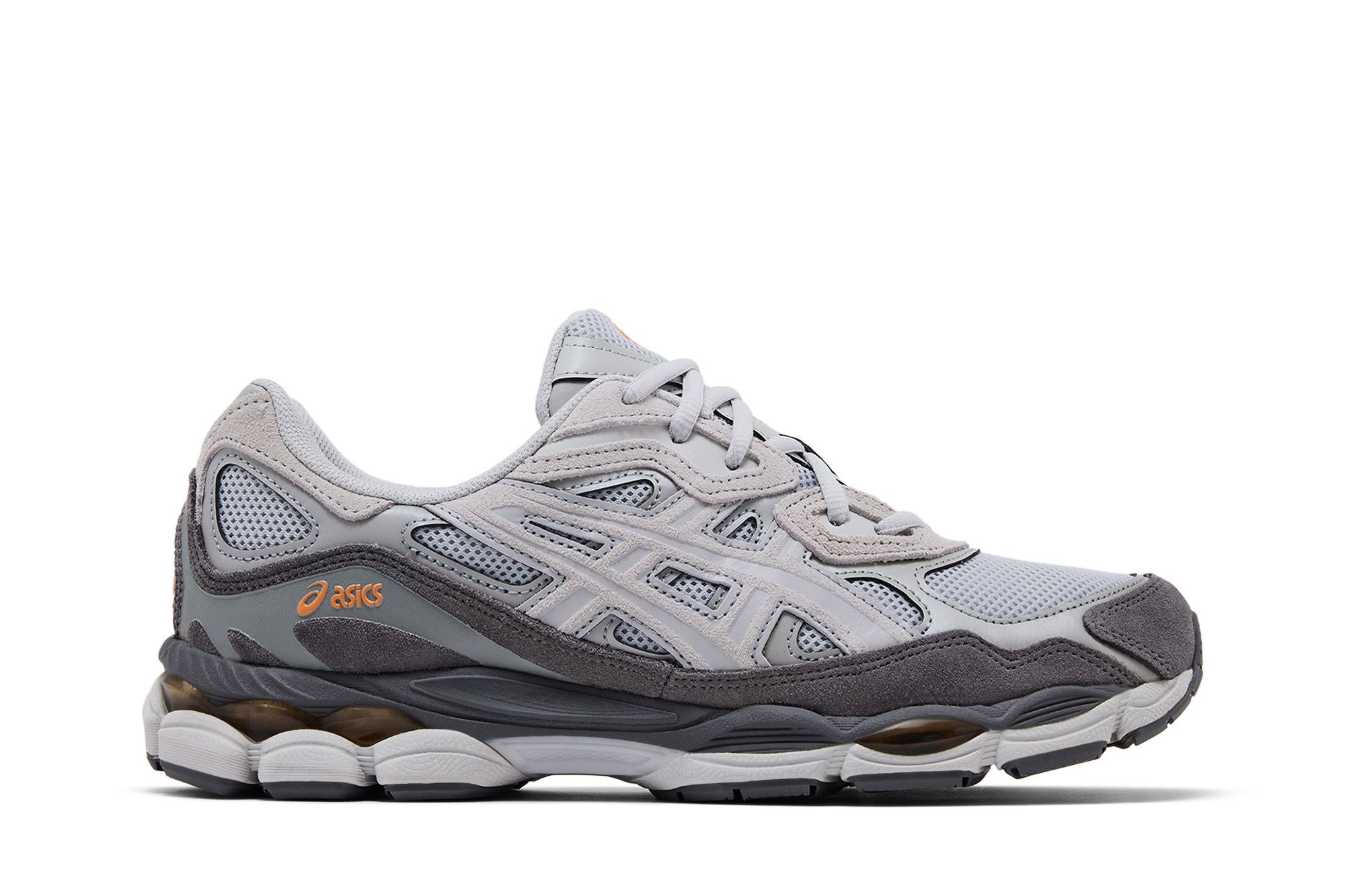 ASICS GEL-NYC Retro Breathable Casual Running Shoes Grey 1203A383-026