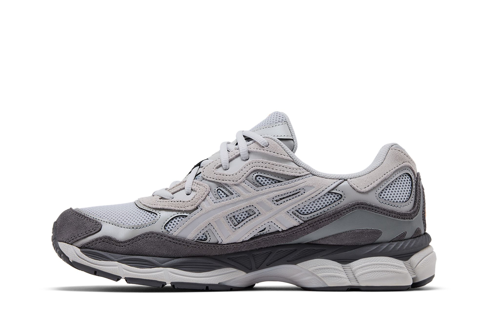 Lookbook ASICS GEL-NYC 復古灰色透氣休閒慢跑鞋 1203A383-026