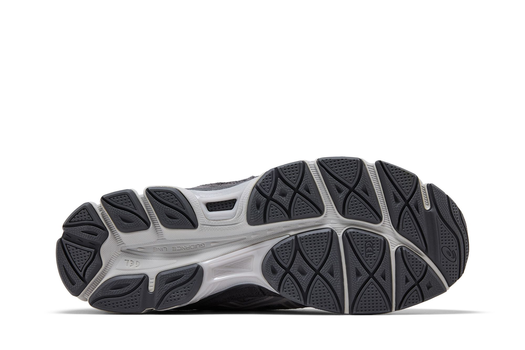 Shop ASICS GEL-NYC 復古灰色透氣休閒慢跑鞋 1203A383-026