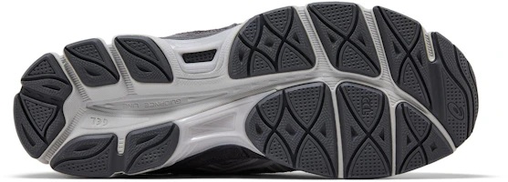 Shop ASICS GEL-NYC 復古灰色透氣休閒慢跑鞋 1203A383-026