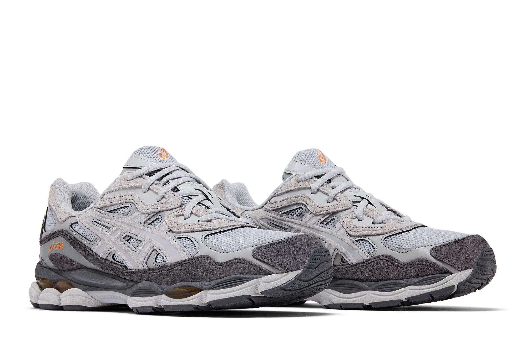 Cheap ASICS GEL-NYC 復古灰色透氣休閒慢跑鞋 1203A383-026