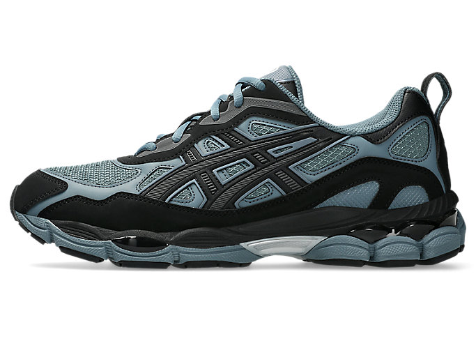 Cheap 亚瑟士GEL-NYC RGD跑鞋铁甲灰/黑色版 1203A735-021