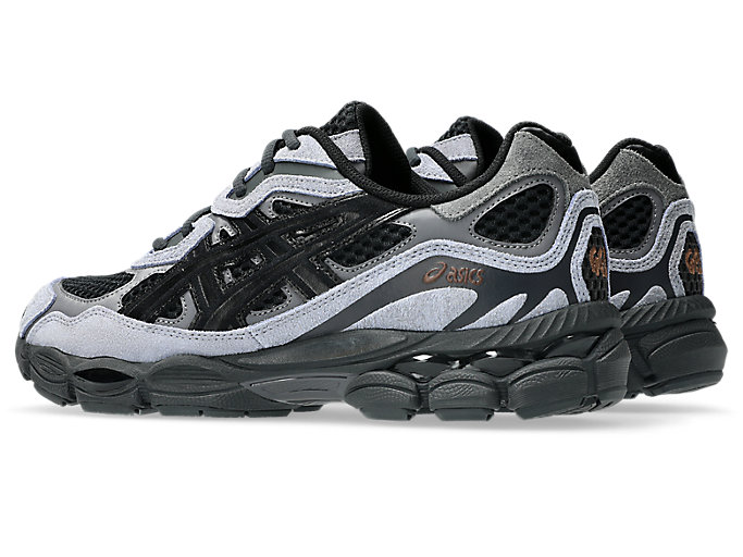 Lookbook ASICS GEL-NYC Running Shoes Black/Cement Grey 1203A897-001