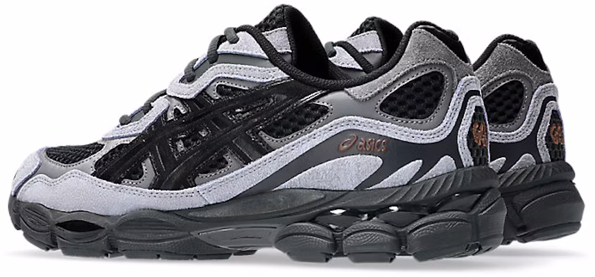 ASICS GEL-NYC Running Shoes Black/Cement Grey 1203A897-001 Lookbook ASICS GEL-NYC Running Shoes Black/Cement Grey 1203A897-001