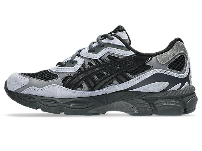 Shop ASICS GEL-NYC Running Shoes Black/Cement Grey 1203A897-001