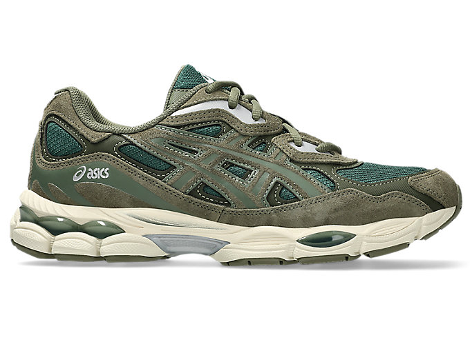 ASICS GEL-NYC Running Shoes Grove/Olive Canvas 1203A739-300