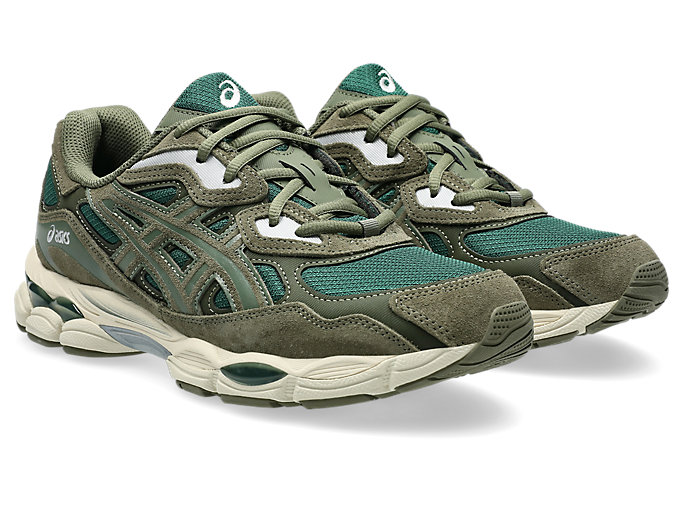 Order ASICS GEL-NYC ランニングシューズ グローブ/オリーブキャンバス 1203A739-300