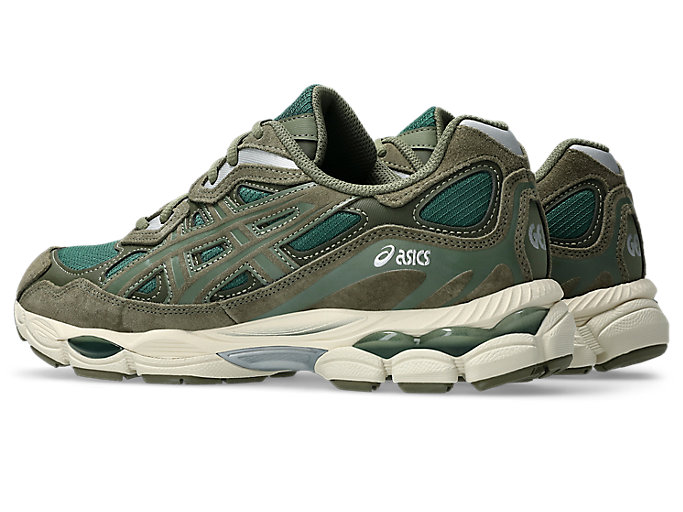 Lookbook ASICS GEL-NYC ランニングシューズ グローブ/オリーブキャンバス 1203A739-300
