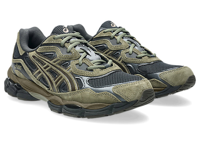 Lookbook ASICS GEL-NYC Running Shoes Loden Green/Graphite Grey 1203A383-303