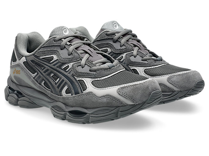 Lookbook ASICS GEL-NYC Kasut Lari Obsidian Grey/Obsidian Grey 1203A739-021