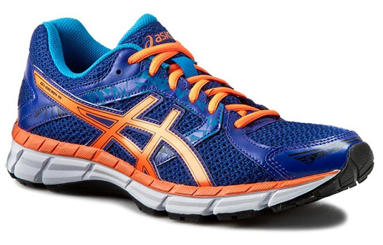 Lookbook ASICS Gel-Oberon 10 ''Blauw Oranje'' T5N1N-4330