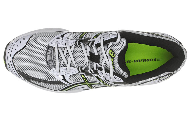 Shop ASICS Gel-Oberon 6 'White Black Yellow' T226N-0189