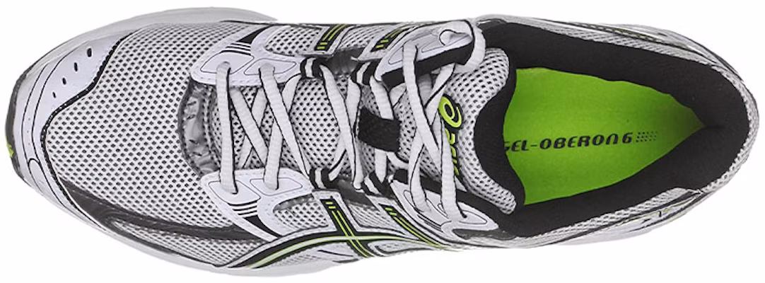 ASICS Gel-Oberon 6 'White Black Yellow' T226N-0189 Shop ASICS Gel-Oberon 6 'White Black Yellow' T226N-0189