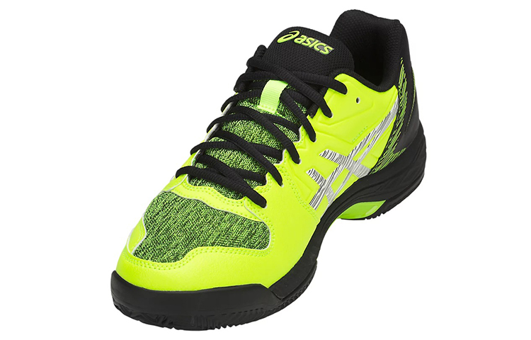Lookbook 亞瑟士 Gel-Padel Exclusive 5 SG 低幫耐磨網球鞋 螢光黃