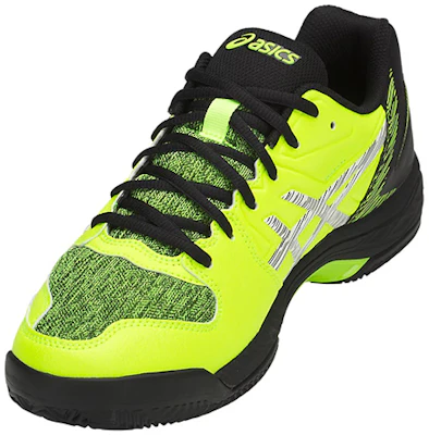 亞瑟士 Gel-Padel Exclusive 5 SG 低幫耐磨網球鞋 螢光黃 Lookbook 亞瑟士 Gel-Padel Exclusive 5 SG 低幫耐磨網球鞋 螢光黃