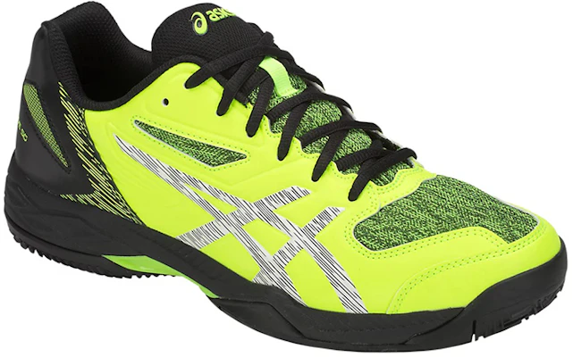 亞瑟士 Gel-Padel Exclusive 5 SG 低幫耐磨網球鞋 螢光黃 Shop 亞瑟士 Gel-Padel Exclusive 5 SG 低幫耐磨網球鞋 螢光黃