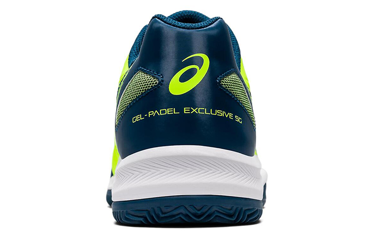 Shop Asics Gel-Padel Exclusive 5 SG 藍綠 跑步鞋