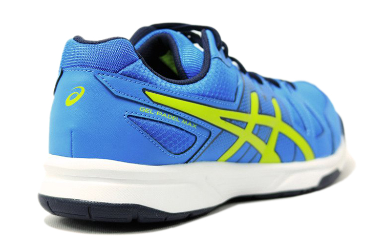 Shop アシックス ゲルパデルMAX 2 "ディープブルーイエロー" E512Y-4205