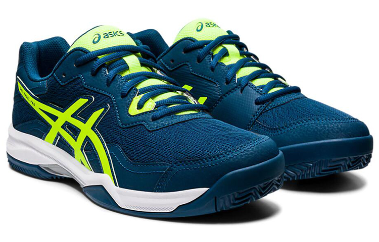 Lookbook ASICS Gel-Padel Pro 4 Bleu/Jaune 1041A127-400