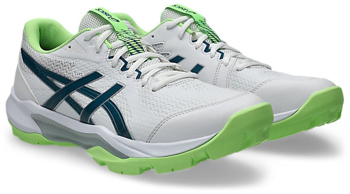 亚瑟士 GEL-PEAKE 3 板球鞋 白色/深青绿色 1113A057-103 Order 亚瑟士 GEL-PEAKE 3 板球鞋 白色/深青绿色 1113A057-103