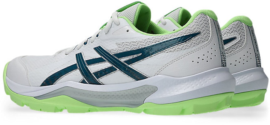 亚瑟士 GEL-PEAKE 3 板球鞋 白色/深青绿色 1113A057-103 Lookbook 亚瑟士 GEL-PEAKE 3 板球鞋 白色/深青绿色 1113A057-103