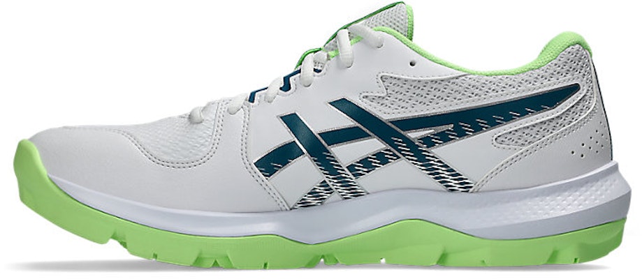 亚瑟士 GEL-PEAKE 3 板球鞋 白色/深青绿色 1113A057-103 Shop 亚瑟士 GEL-PEAKE 3 板球鞋 白色/深青绿色 1113A057-103