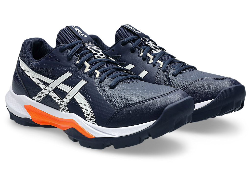 Lookbook ASICS GEL-PEAKE 3 Cricket Shoes Midnight/Cream 1113A057-400