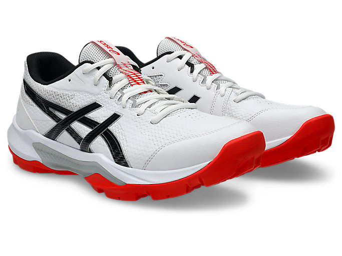 Order アシックス GEL-PEAKE 3 クリケットシューズ ホワイト/ブラック 1113A057-104