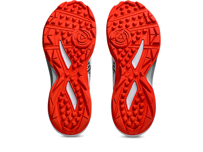 Sizing アシックス GEL-PEAKE 3 クリケットシューズ ホワイト/ブラック 1113A057-104