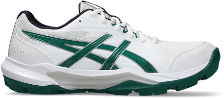 ASICS GEL-PEAKE 3 Cricket Shoes White/Jasper Green 1113A057-101 ASICS GEL-PEAKE 3 Cricket Shoes White/Jasper Green 1113A057-101