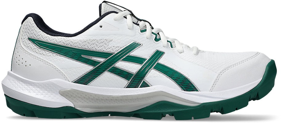 ASICS GEL-PEAKE 3 Cricket Shoes White/Jasper Green 1113A057-101 Buy ASICS GEL-PEAKE 3 Cricket Shoes White/Jasper Green 1113A057-101