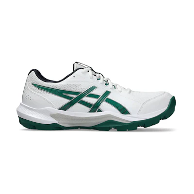 ASICS GEL-PEAKE 3 Cricket Shoes White/Jasper Green